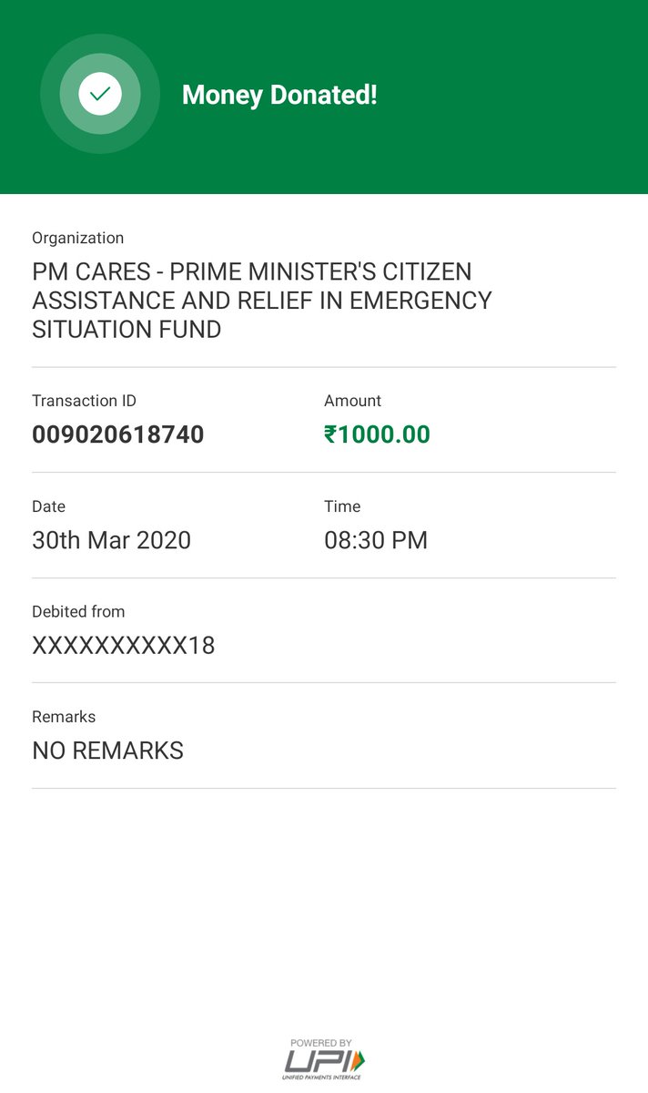 im_vivekn's tweet photo. @narendramodi My Contribution 🙏🏻 https://t.co/UsnO8XkxCb