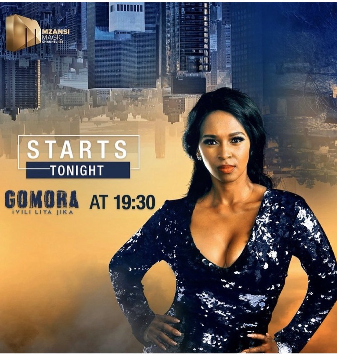 It’s finally here .. joint us tonight on channel 161 <a href="/19/">One God</a>:30. Well done to the <a href="/Mzansimagic/">Mzansi Magic</a> team. I’m super proud of you . Congratulations @Serititv .