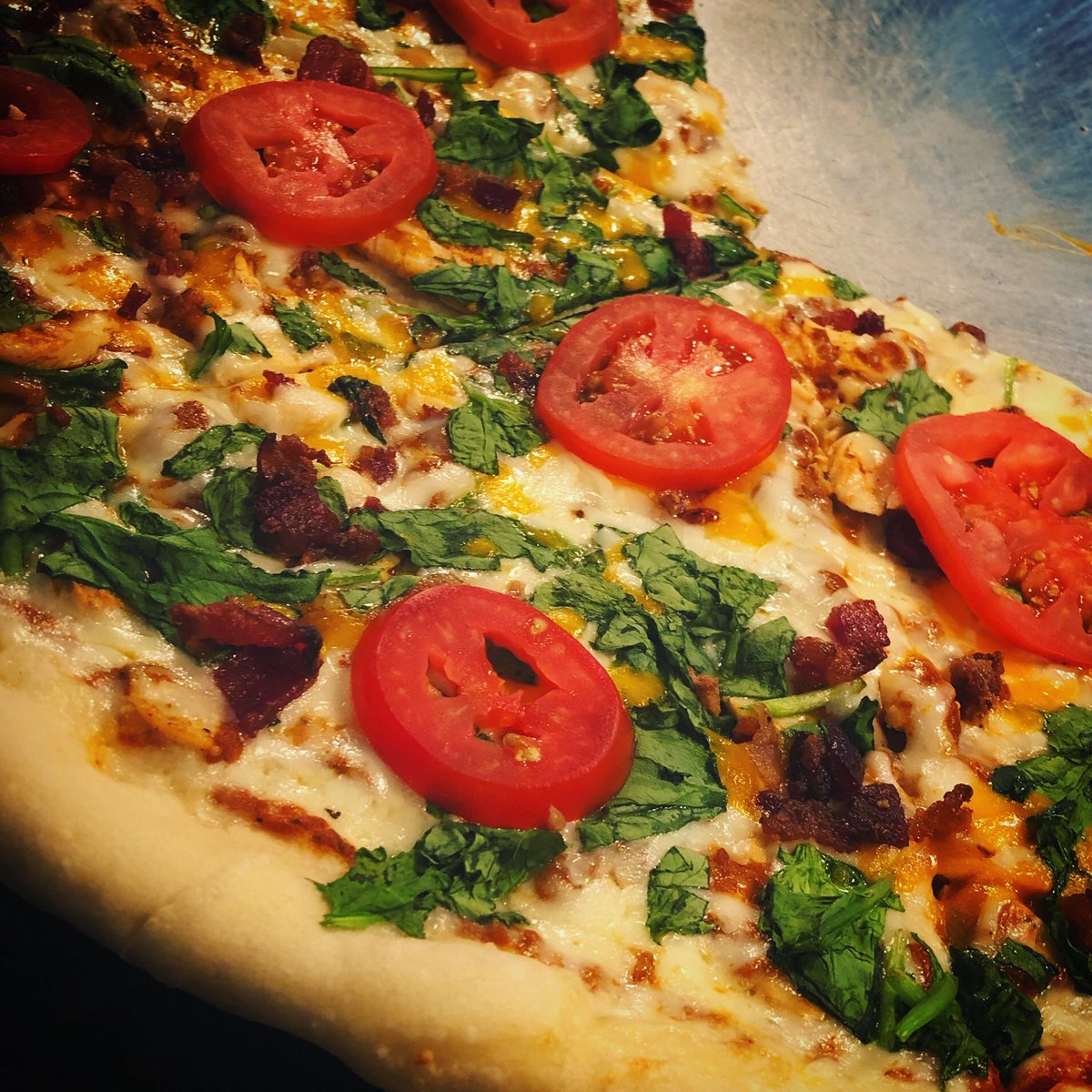 Need to spice up your home life? Try our Dante’s Chicken Pie pizza, our take on a hot chicken pie! Delivery &amp; curbside pickup available.