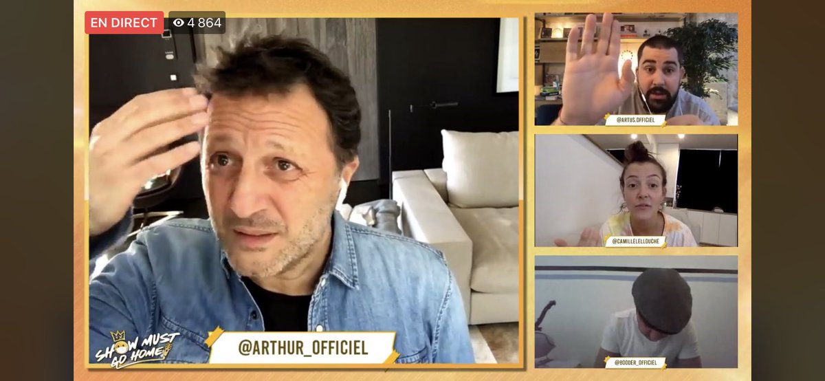 ShowMust_GoHome's tweet photo. POUR 1 MILLION DE FOLLOWERS , @Arthur_Officiel se rasera la tête ! 🧑🏽‍🦲 

A VOS CLAVIERS , 📱🔛

#ShowMustGoHome
#ensembleàlamaison
#togetherathome

https://t.co/MGt07izfru https://t.co/laZNfbnV4o