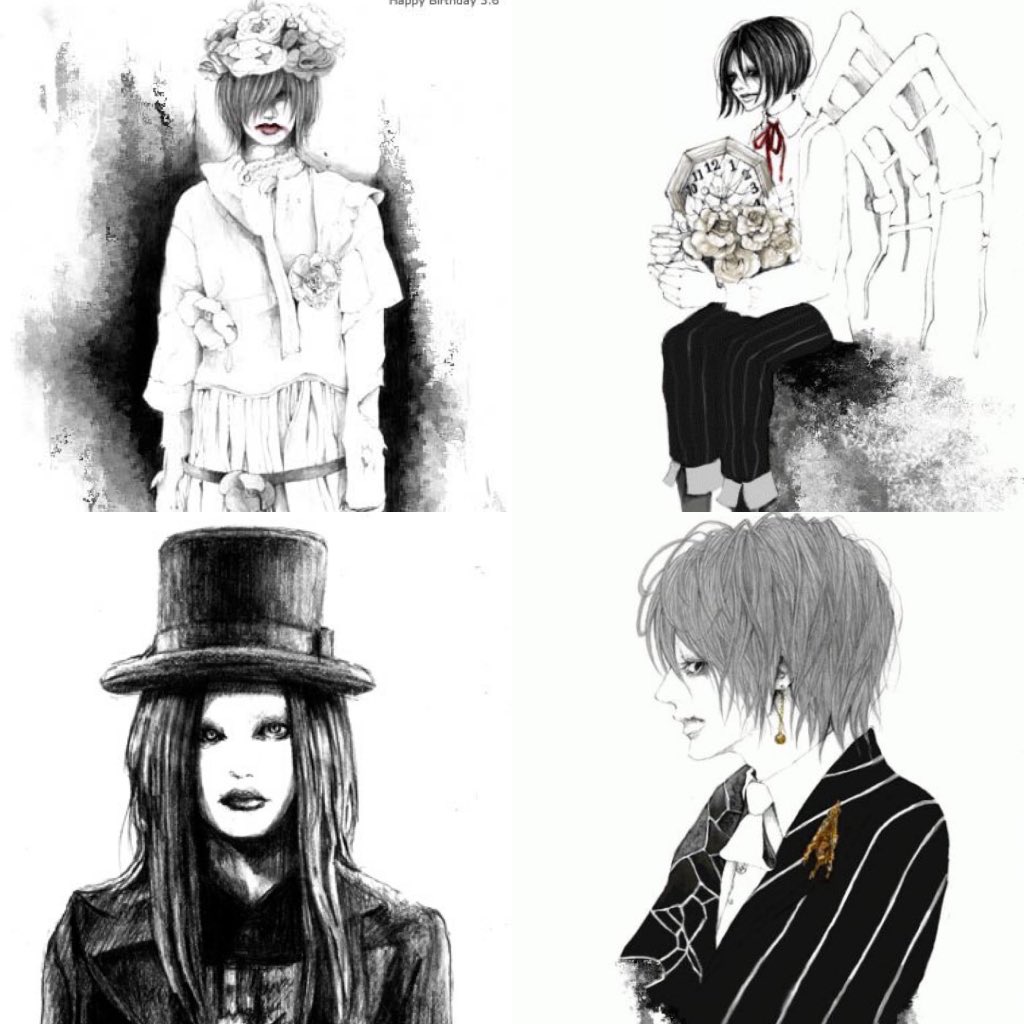 黒い絵を集めてみた。描き方それぞれ違うけど。
#イラスト
#創作
#春の創作クラスタフォロー祭り
#お絵描き好きさんと繋がりたい