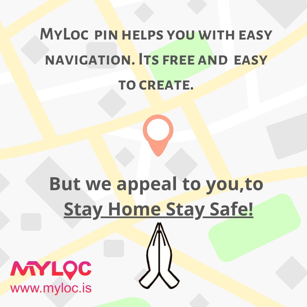 MyLoctweets's tweet photo. Staying home is the need of the hour. 
Order all your daily needs online.
MyLoc will help delivery guys with easy navigation.
Stay Home, Stay Safe!

Link: https://t.co/vpZjFwzmhD

#locationsharing #maps #findaddress #navigation #myloc #travel #phonedead #driving #newlocation https://t.co/r1IYMUtxCj