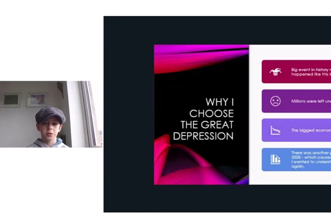 FoxCovertPS's tweet image. Some more fabulous presentations from #p7fcps.  Look at all those confident individuals not letting a lack of school get in their way.  Great use of technology everyone! 👍🏼