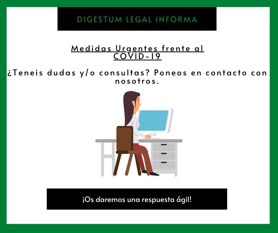 👇 #TodoIráBien <a href="/DigestumLegal/">Digestum Legal</a> #Covid_19 #medidasdeurgencia
