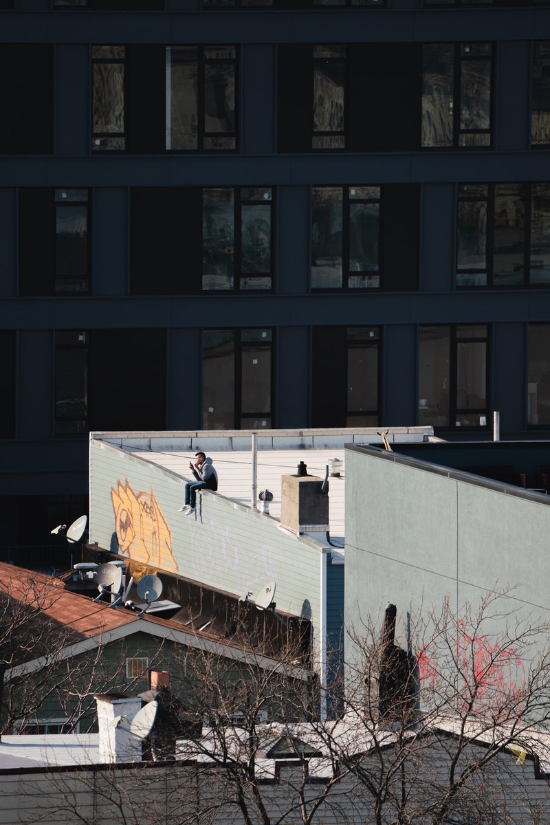 jerm_cohen's tweet photo. I shot the whole series from the safety of my own apartment.

My Quarantine Rooftop Culture series, is featured in this issue which is a guide to surviving the plague we’re living through. https://t.co/FMrf7RgOoQ