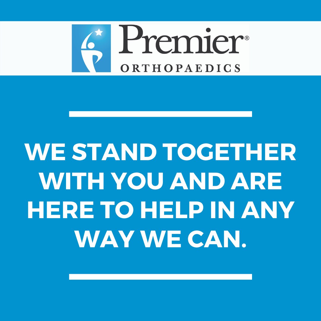 PremierOrthoUSA's tweet photo. From our physicians to their peers, especially those fighting the COVID-19 pandemic on the front lines: Happy Doctor's Day and THANK YOU. ❤️#DoctorsDay #WeStandWithDocs https://t.co/ww6OBodhmB