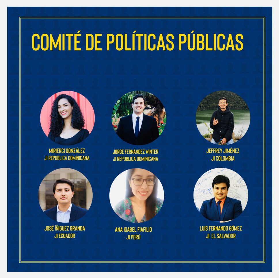 jlig_96's tweet photo. Me siento honrado y emocionado de ser parte del Comité de Políticas Públicas de Jóvenes Iberoamericanos. Empieza otro gran reto 💪🏻 Gracias por la oportunidad. https://t.co/wuGrbErpaU