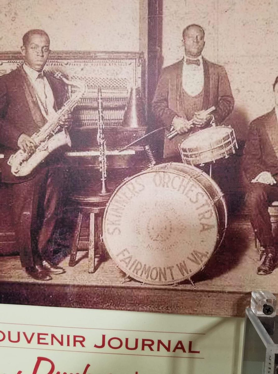 Local historians. We are looking for information about this photo. The words "Skinner's Orchestra" are written on the bass drum.
 If you know anything about this group, please email us at: wvfolklife@fairmontstate.edu
Please, spread the word.