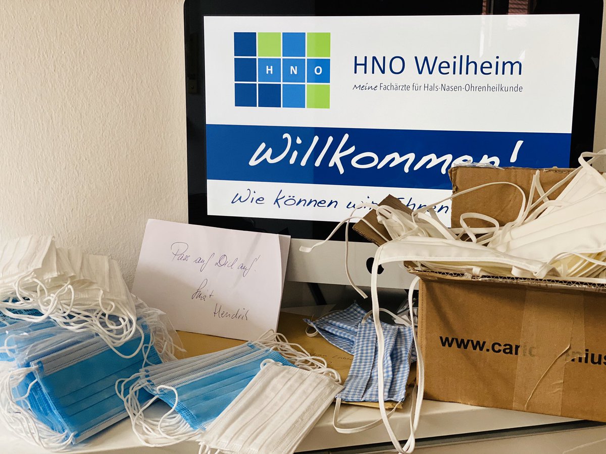 Schutzmasken von der KV: null
Schutzmasken vom Gesundheitsamt: null
Schutzmasken von Jens Spahn: null

Heute kamen über 150 Schutzmasken von <a href="/manomama/">Vikas Vikas</a> (aus Stoff zum Wiederverwenden), @bondalex &amp; <a href="/bijumika/">bijumika</a>. Ungefragt. Gespendet. Mit lieben Grüßen.

Ihr seid unglaublich! DANKE! ❤️