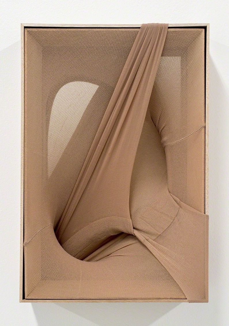 Works by Mexican artist Martin Soto Climent, 2010s, known for his sculpture and installations using found and repurposed objects. I especially like his work with pantyhose, seen here