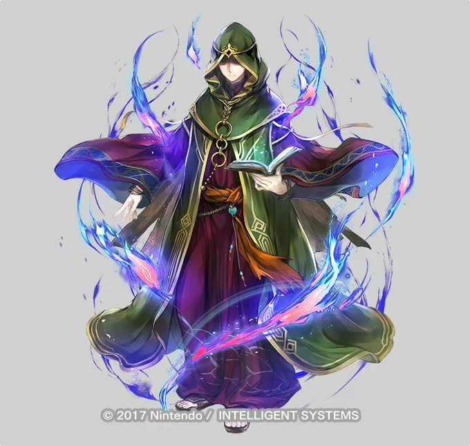 ファイアーエムブレムヒーローズにて『謎多き者 ブラミモンド』のイラストを担当させていただきました!よろしくお願いします。
I drew "Bramimond:The Enigma" for Fire Emblem Heroes! 
#FEヒーローズ #FEHeroes 