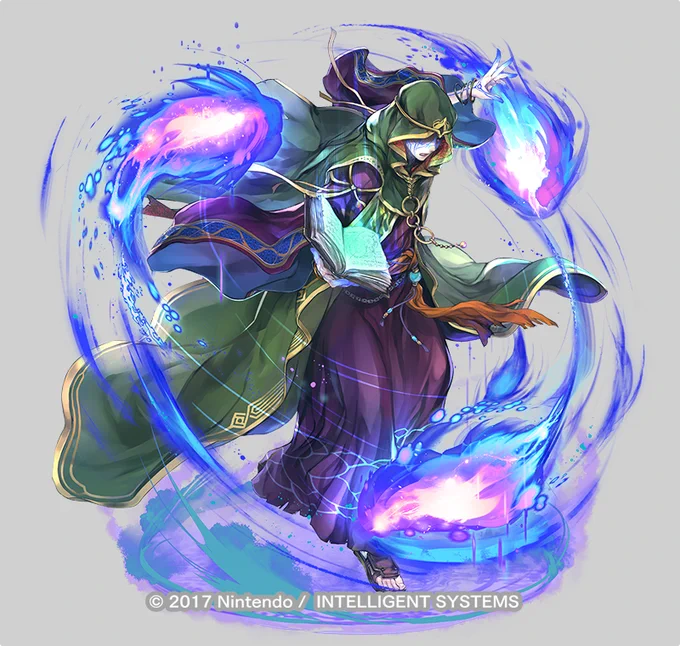 ファイアーエムブレムヒーローズにて『謎多き者 ブラミモンド』のイラストを担当させていただきました!よろしくお願いします。
I drew "Bramimond:The Enigma" for Fire Emblem Heroes! 
#FEヒーローズ #FEHeroes 