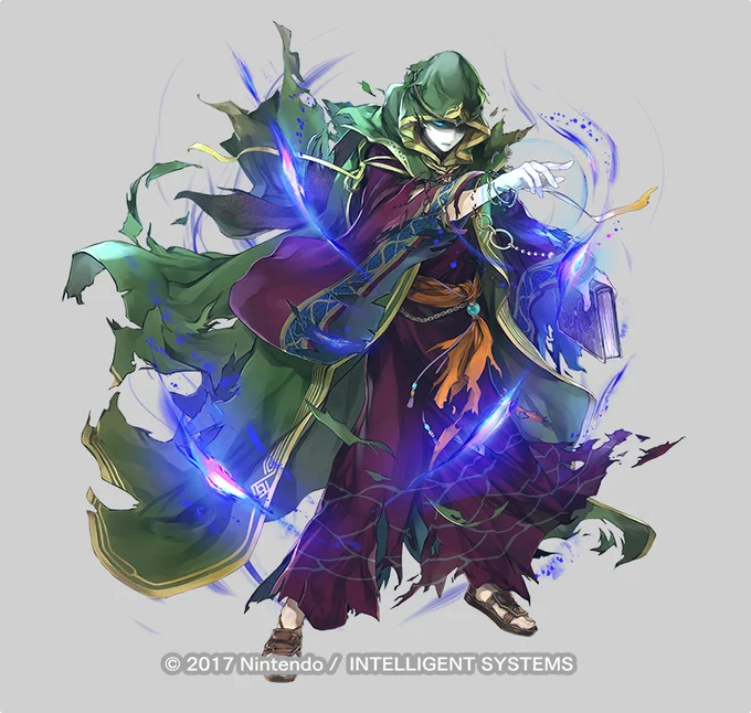 ファイアーエムブレムヒーローズにて『謎多き者 ブラミモンド』のイラストを担当させていただきました!よろしくお願いします。
I drew "Bramimond:The Enigma" for Fire Emblem Heroes! 
#FEヒーローズ #FEHeroes 