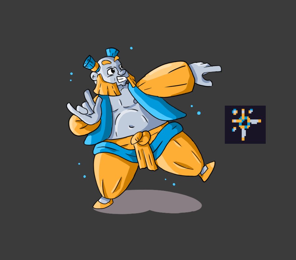 baptiste_kom's tweet photo. My participation for the #spritedraw. Hope you like it π! It was fun to draw them π. https://t.co/hlB3oxlxph