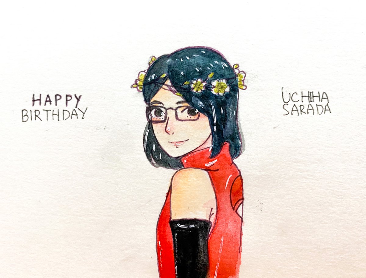 LazybonesViii's tweet photo. Happy Sarada Day!!!
Wish your dreams to become the first uchiha hokage comes true ✨😆
#うちはサラダ生誕祭2020 
#うちはサラダ誕生祭2020
#happybirthdaysarada https://t.co/jMjFiU9yOc