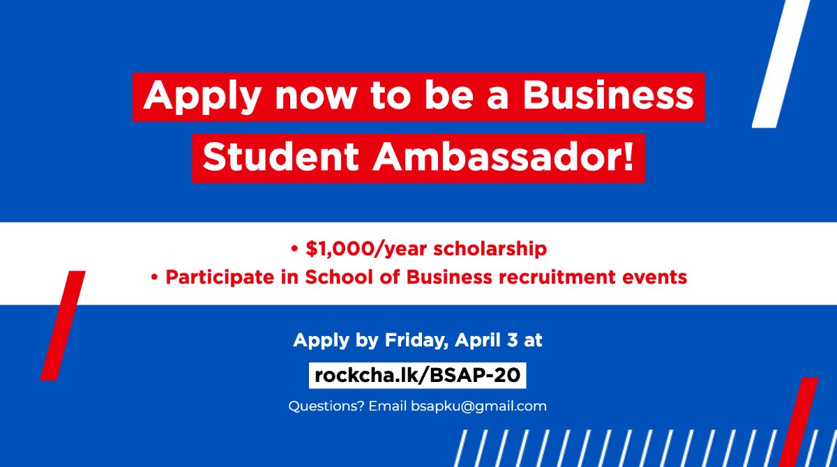 KU Business tweet media