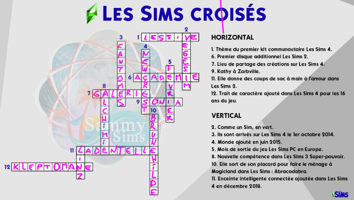 samysims_2021's tweet photo. I done and thanks for the opportunity❤#ResteChezToiAvecLesSims https://t.co/K2cZ9FaIRr