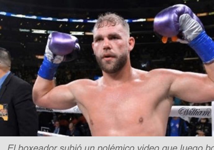 lolaoltra's tweet image. #Intolerable a pesar de haber pedido perdón.🤬
Box: Billy Joe Saunders pidió perdón tras publicar video con 'consejos' para golpear a una mujer | COVID-19 | RPP Noticias rpp.pe/lucha/boxeo/co…