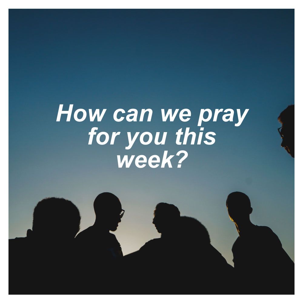 crosspointeCA's tweet photo. How can we pray for you this week? https://t.co/d5qbi1fPeO