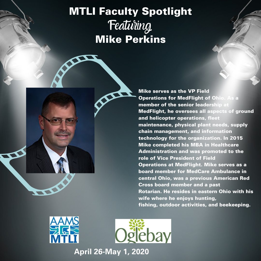 Get to know your MTLI Faculty! Register today! #MTLI20 #leadership #gettingtoknowyou #oglebay #aams
ow.ly/lrY250ymHJs