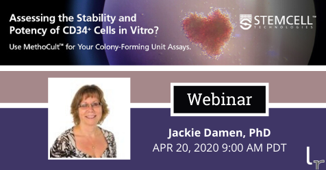 Diagnostics_LR's tweet photo. Uncover the utility of the in vitro colony-forming unit (CFU) assay in the processing and manufacturing of Hematopoietic Cellular Therapy Products. Find out more at this April 20th webinar. Click here to register: https://t.co/7qCMZhOgxI #celltherapy #cellassay @STEMCELLTech https://t.co/w8r8nL3zYQ