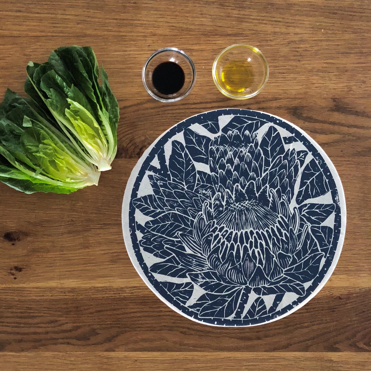 Excited to share this iconic addition to my #etsy shop: Dish and Bowl Cover Large Protea Print | your salad bowl cover etsy.me/3bNCWxZ #housewares #blue #moving #christmas #bowlcover #dishcover #foodcover #spazastore #southafrica