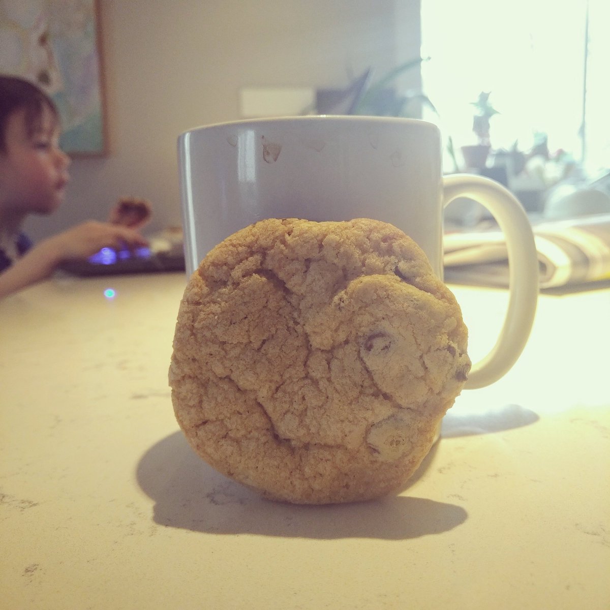 Who's getting #fat with me during #SocialDistanacing ? I can't have my morning #Coffee with a #Cookie . I mean these cookies aren't going to eat themselves. Tough times call for comfort food #bakewithannaolson #StayHome #COVID19 #FlattenTheCurve