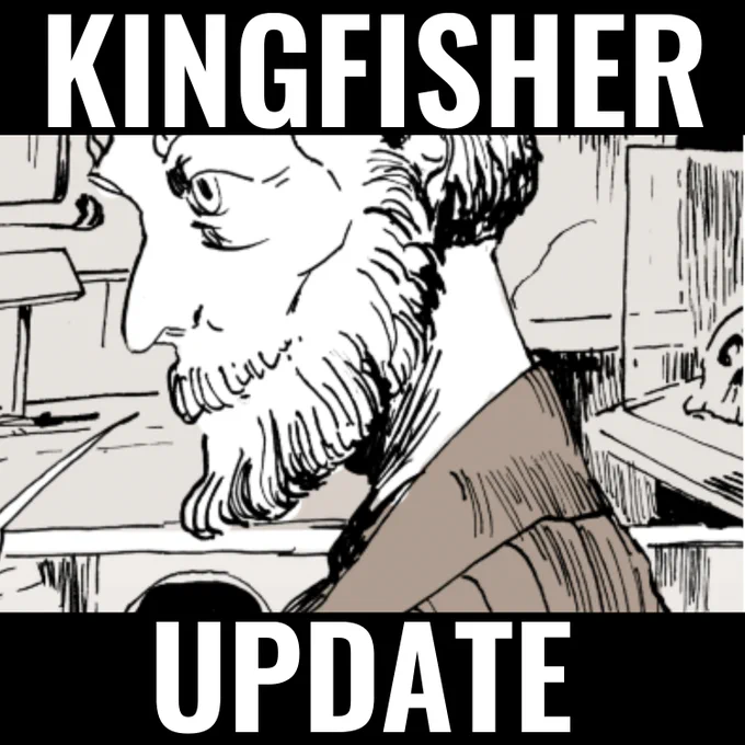 ?Kingfisher update!?

Oh, hey, who's this guy? #Webcomics
https://t.co/gTZW8Pc1cR 