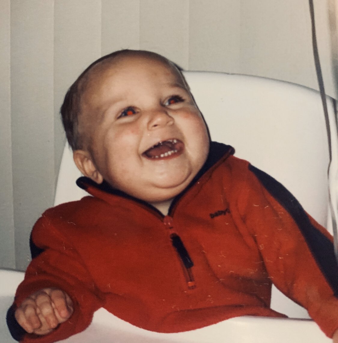 Baby photo challenge! I will be posting baby pics of our players. Your job is to guess who it is.

Only 1 correct answer to yesterday’s photo and not a lot of guesses ☹️
The answer was...Jake Hanna

Today’s little Wolverine is all smiles...who is it?