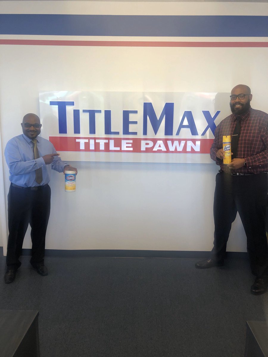 After assisting our District Director in training Paul Moore sanitize the office.   Wishing him much success as he takes the next step in his training managing TM-Athens2 in Georgia.