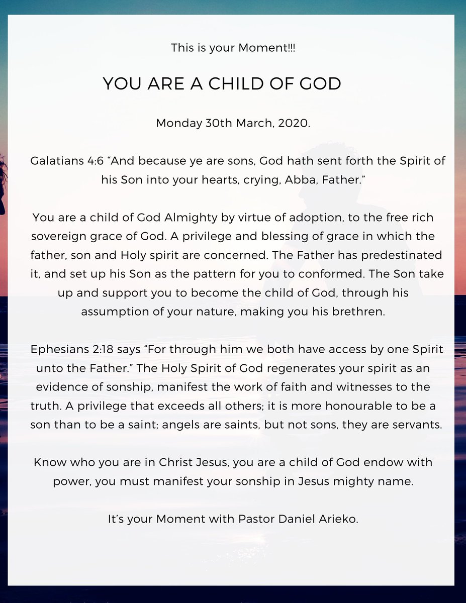 olivespringbc's tweet photo. You are a child of God https://t.co/EmSsmCkxGp