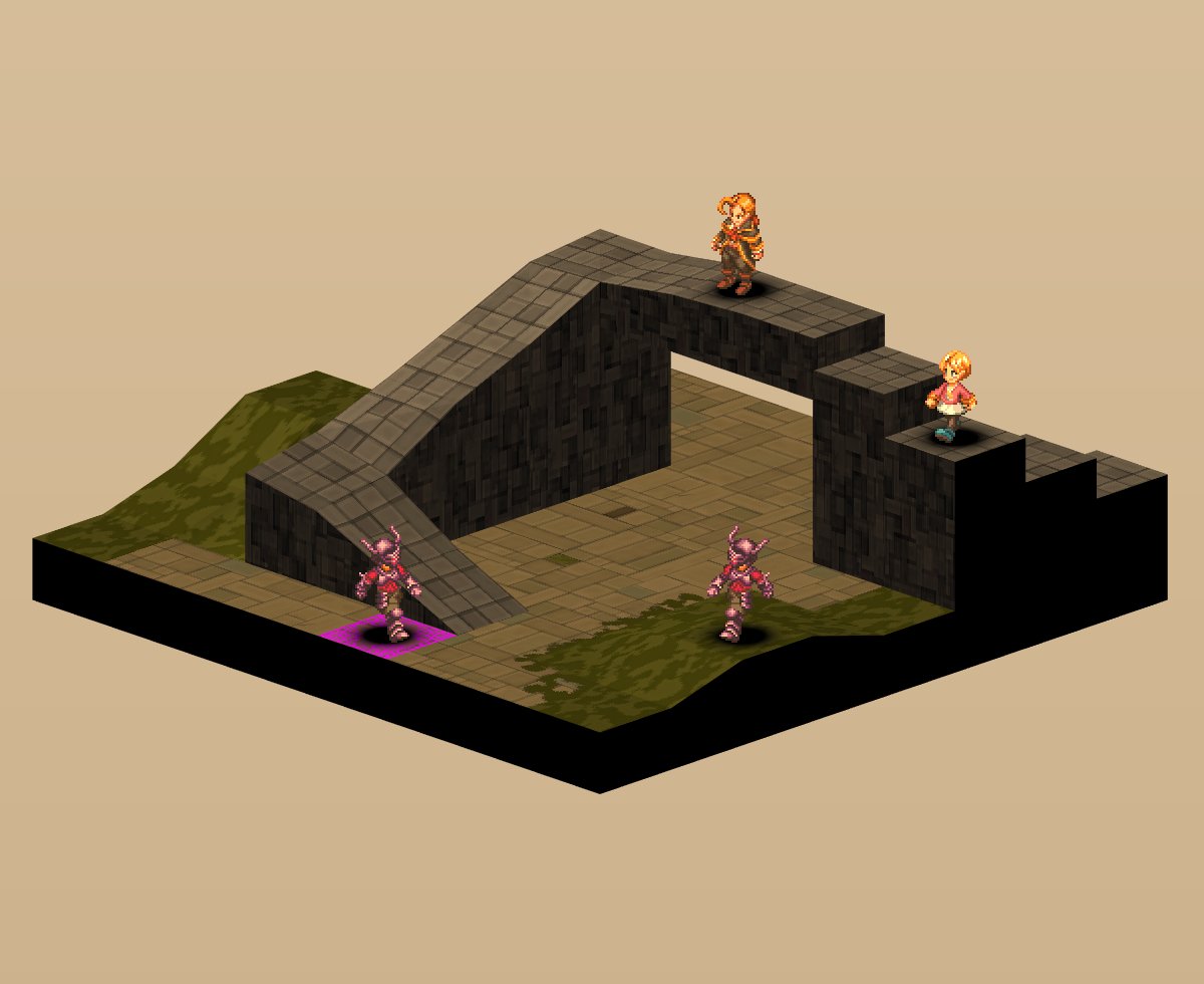 simple__balance's tweet photo. Over the last weeks a lot of programming needed to be done to make the levels really 3D.
#stayathome #screenshotsaturday #srpg #gamedev #iniegame #finalfantasytactics #rpg #pixelart #digitalart #16bit #8bit #gameart #indiegamedev #silenceisalie #indiedev #isometric #tilebased https://t.co/HjY6Pfljdm