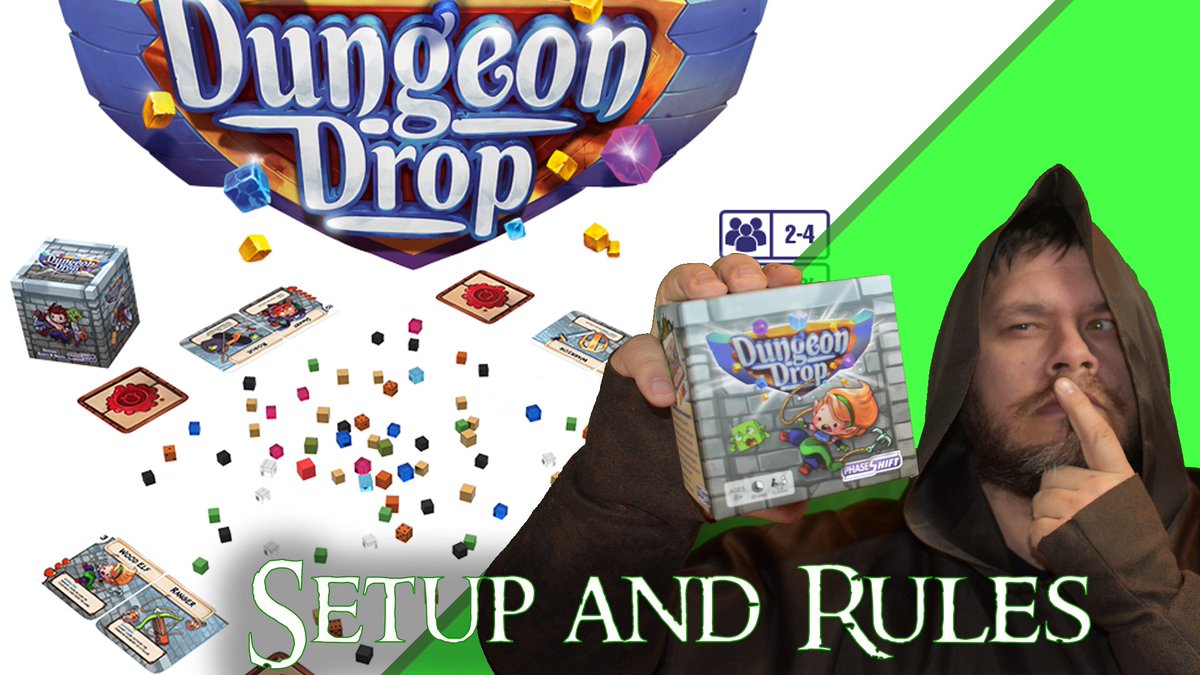 Newest How To Play dropped. How to Play: Dungeon Drop : unique way to play a dungeon craw! youtu.be/4_OtTjmNFSA via <a href="/YouTube/">YouTube</a>      #boardgames #how to play #dungeon drop