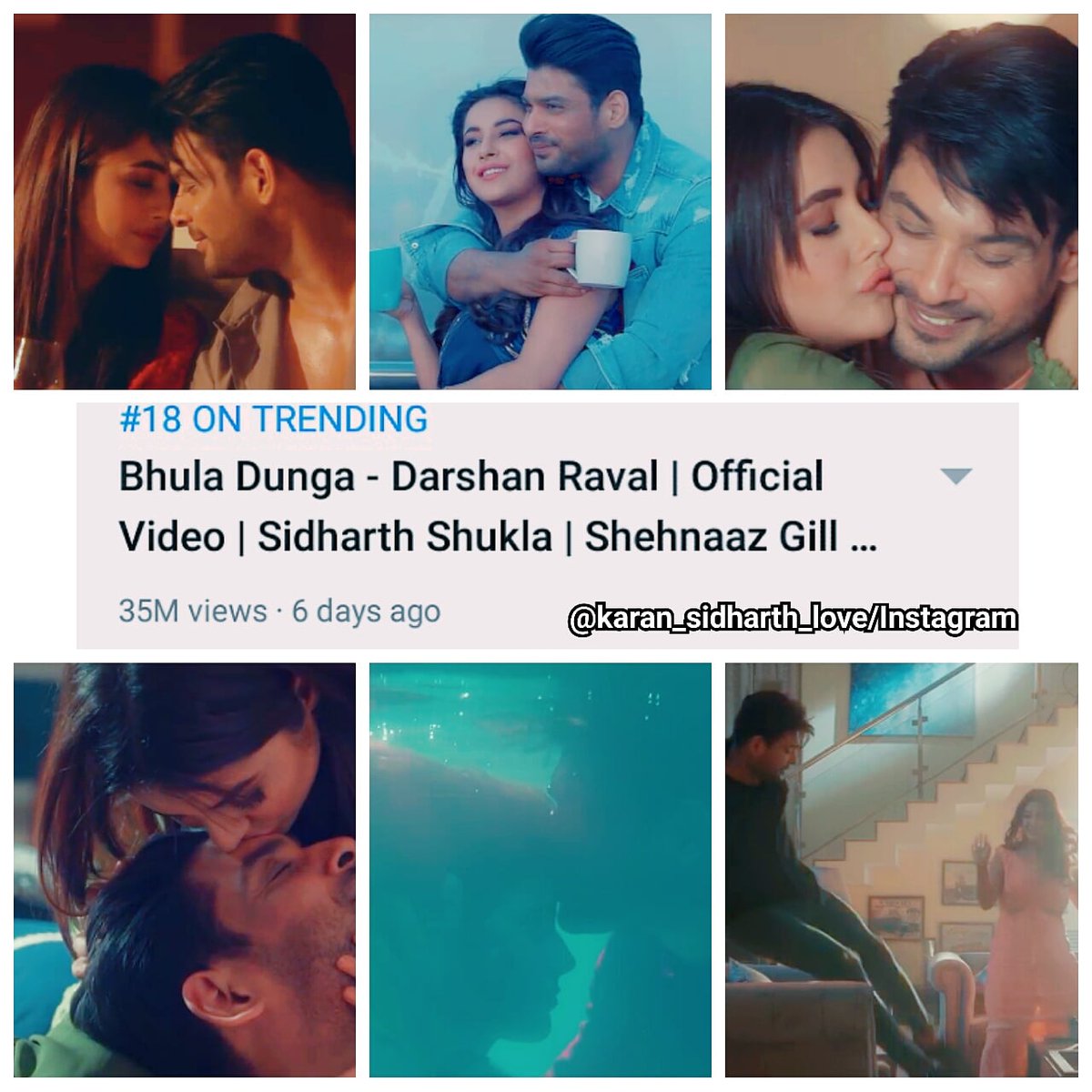 Sidkplovers1's tweet photo. It's #35Mviews
Let's nachoooooo 💃💃💃
#BhulaDunga #BhulaDungaFtSidNaaz #SidsBhulaDungaLaunch #BhulaDungaReach35M
#SidNaaz
#SidharthShukla #ShehnaazGill
#OurHeartSidnaaz
#SidnaazBrokeInternet
#sidhearts
#OurHeroSid
#WeLoveSidharth
#BigBoss13Winner
#BigBoss13
@sidharth_shukla https://t.co/Gp7HvXJYSr