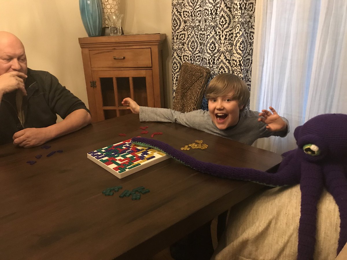 jmowhit's tweet photo. ⁦@NewHolsteinSD⁩ Kanye knows that not all time at home should be screen time so Kanye plays games with Mrs. Whitman’s family. “#nhesstilllearning https://t.co/Bvxp28obxF