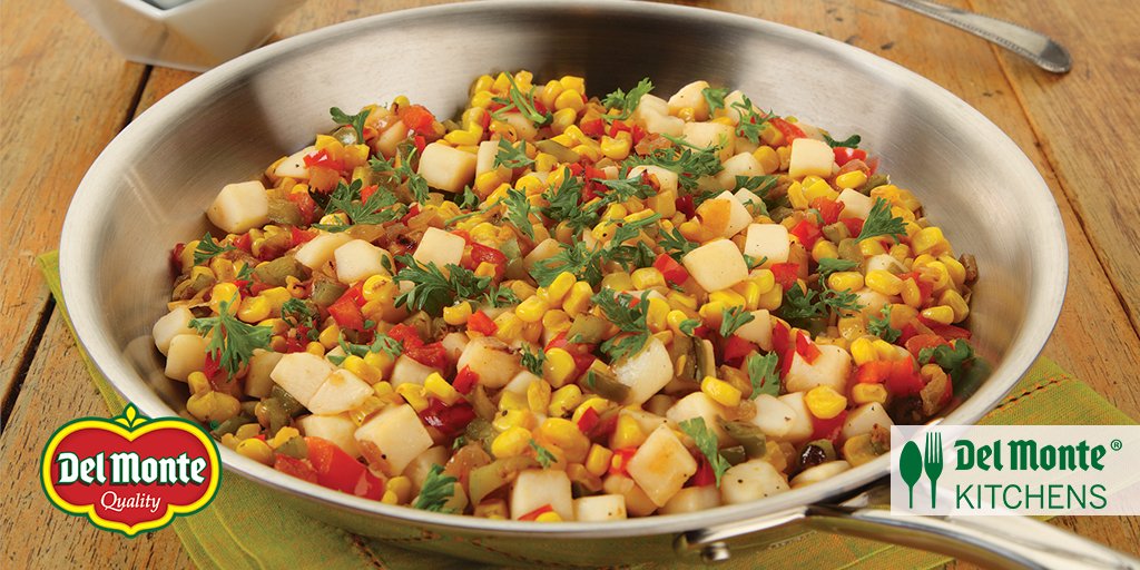A new week means a chance for new meal ideas. Our Skillet Corn and Potato Toss recipe can be served as a breakfast hash or a dinner side dish. 

Get Recipe: bit.ly/2vW1ANk
