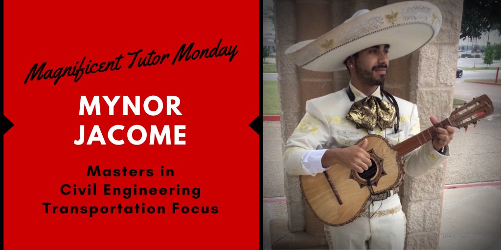 TECHniquesTTU's tweet photo. Introducing Mynor Jacome & Claudia Munoz - tutors for the TECHniques Center! Visit our Facebook/Insta posts to read about these amazing tutors, & see why the TC is such a special place on the TTU campus!
#texastech #TECHniquesTTU #MagnificentTutorMonday @ttu_sds https://t.co/zj5DdeilRa