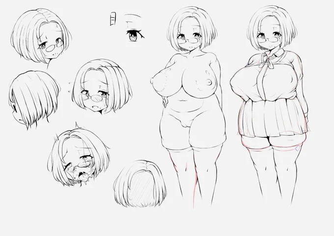 ニプルファック短篇人物設定 
