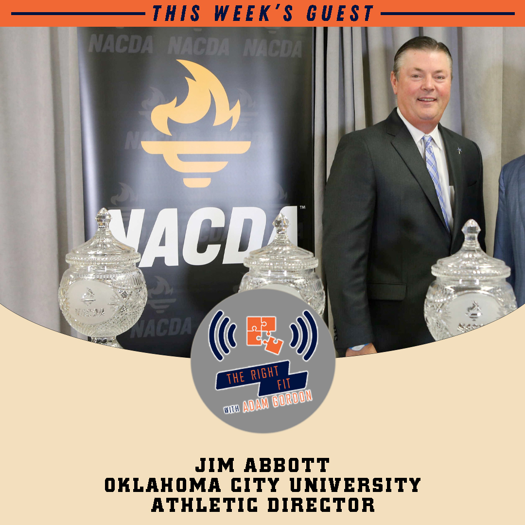TheRightFitPod1's tweet photo. THE RIGHT FIT EPISODE 3: Jim Abbott, Athletic Director at OKC Univ.

Jim is the 2 time winner of the NAIA AD of the Year Award. We talk about what he looks for in a coach &amp; how he finds it.
@jimabbott33 @smallcollegeath @ocustars

🎧 on iTunes, Spotify or https://t.co/9oPvdgG5ZH https://t.co/hmR8k1XXVq