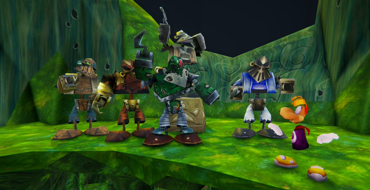 RaylandSir's tweet photo. These big guys aint so happy to see #Rayman ... Here is a small showcase of the 5 Bosses in #Rayman2dot5 ! #gamedev #fangame https://t.co/kfm0AHGx3V