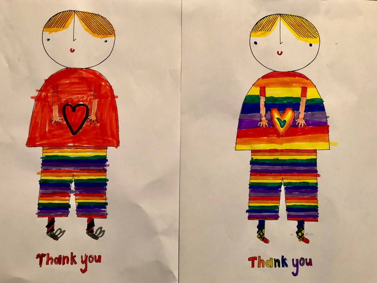BooandtheBear's tweet photo. @ShottermillJrs Our rainbow thank you 🌈 https://t.co/WQ814FU0EY