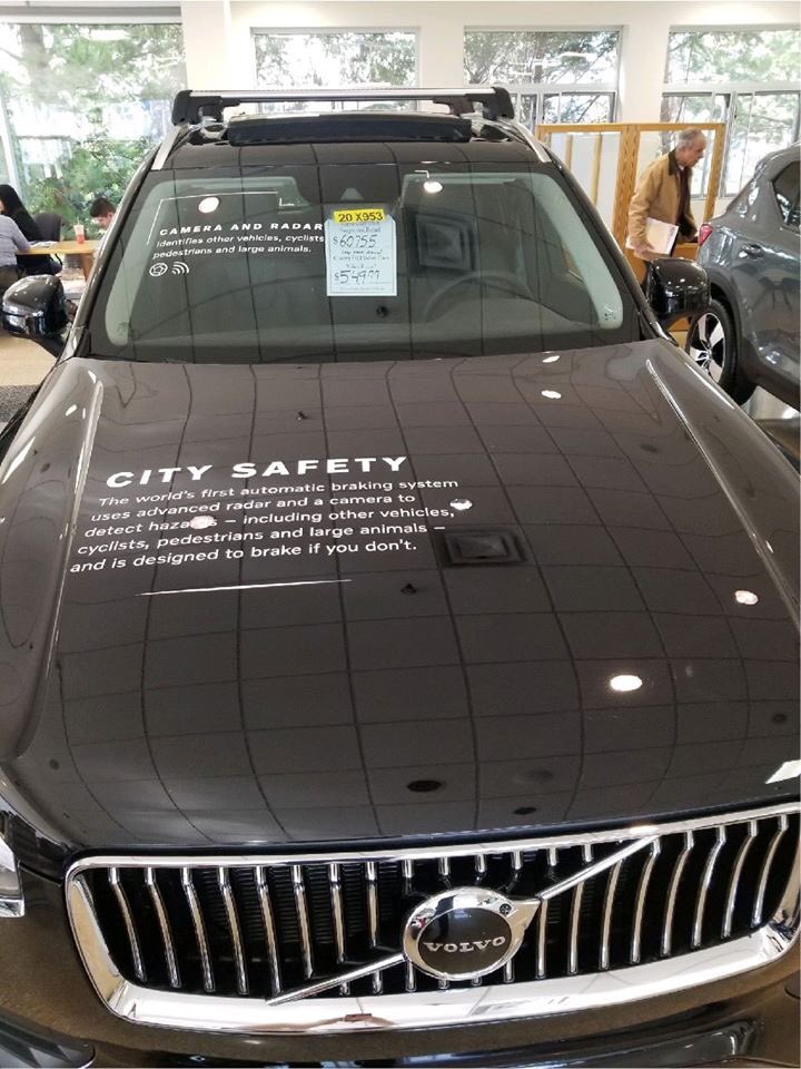 mj_corp's tweet photo. Happy Monday! We hope everyone is staying strong in these tough times!
This morning we take a look back at our Sign Shop team's signage skills as they laid this #3M vinyl on this new Volvo to show some of its exterior safety features! #safetyfirst #volvo #signage #thesignshop https://t.co/BZD70afFDM