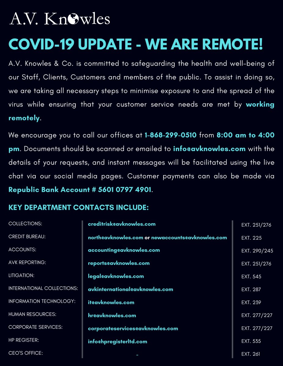 A. V. Knowles & Co. (@avknowlesgroup) / Posts / X