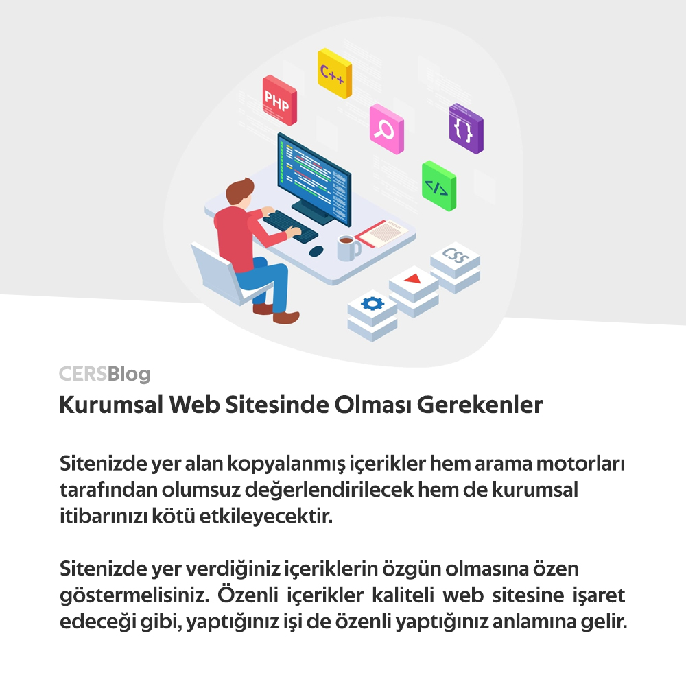 Kurumsal Web Sitesinde Olması Gerekenler. Deteylar -> cers.com.tr/blog/kurumsal-…

#Cers #Ankara #yazılım #Websitesi #internet #internetsitesi #webtasarım #Webdesign