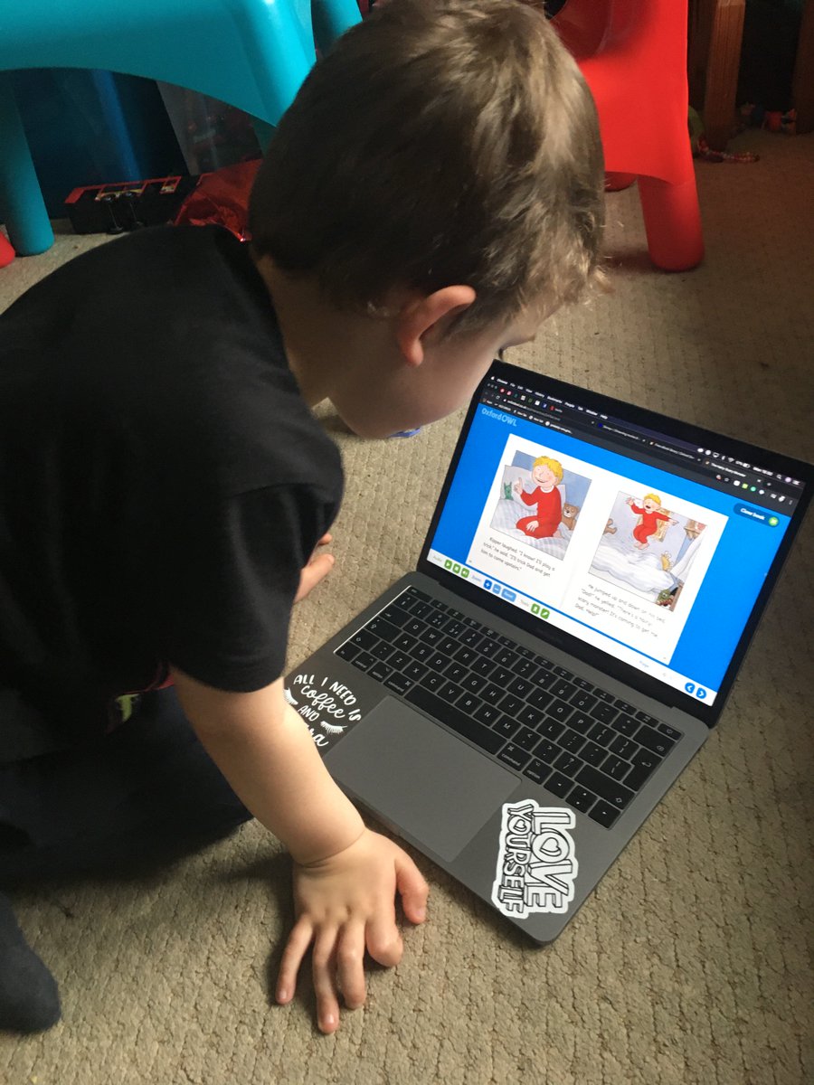 samkersley's tweet photo. @OWPSelephants Logan is having a go at reading the next band up and is doing fantastic ☺️ https://t.co/64p3CrYOgt