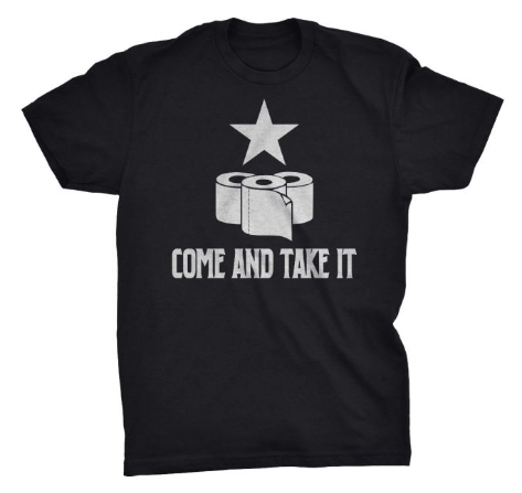 BANNEDdotVIDEO's tweet photo. #CORONAVIRUS COME AND TAKE IT T-SHIRT! 🧻🧻🧻

🛒 Get yours today: https://t.co/eFsgAi5lsC https://t.co/vzfAeCG9lE
