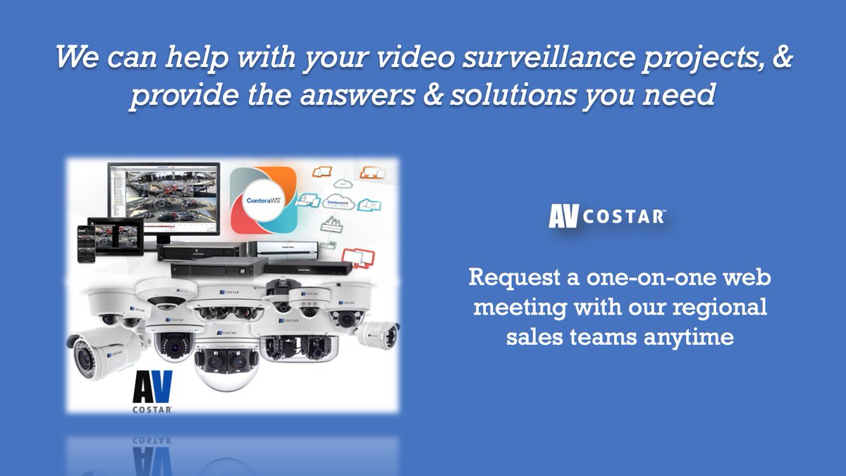 av_costar's tweet photo. By phone, web event, or email, we're ready to assist you... https://t.co/cNkneuQ54I #avcostar #totalvideosolution #conteraIP #anytime #anywhere https://t.co/UXNBjFlVNn