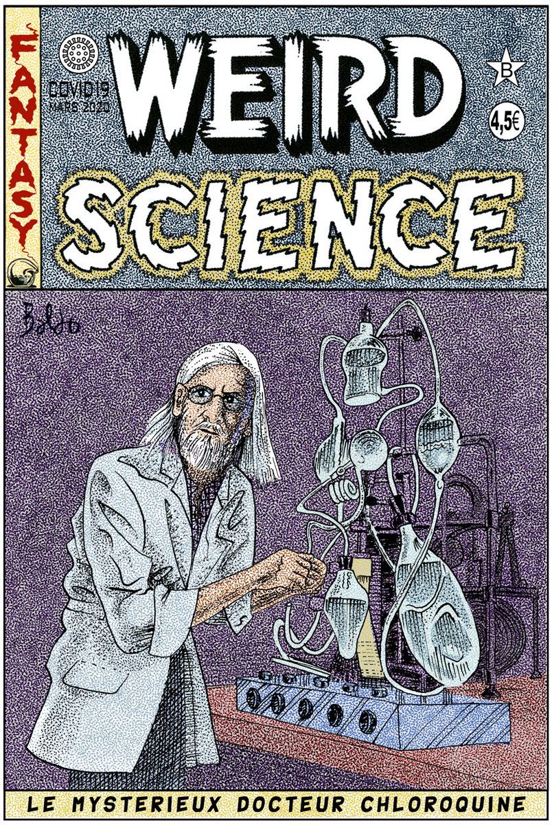 BaldoCorso's tweet photo. Le Mystérieux docteur Choroquine - mars 2020 - dessin à la plume - #docteurraoult #cloroquine #balldoart #dessindhumour #didierRaoult #baldo #ortas https://t.co/5frZs8tWYo