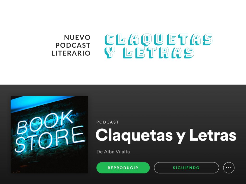 elbauldeedenia's tweet photo. 📣Atención amantes de la lectura!He lanzado🎙️Claquetas y Letras➡️https://t.co/3Lpadlx7BN un podcast literario donde encontraréis reseñas, booktags...Espero que os guste y no olvidéis dejarme sugerencias en este tweet🥰  #podcaster #bookpodcaster #BookWorm #LibrosRecomendados https://t.co/wzwf9mQBsG