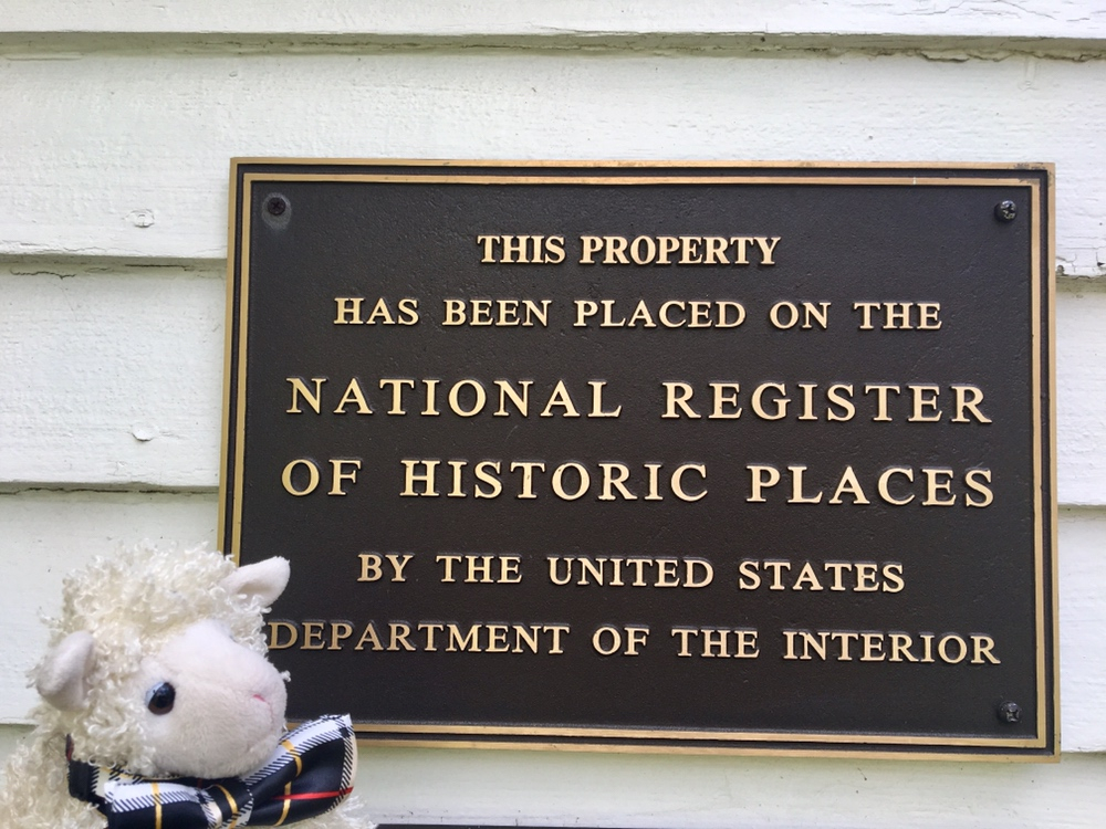 SpringHillHH's tweet photo. Did you know that we're on the National Register of Historic Places? Come check out our plaque! #sheepnanigans https://t.co/QYDTjcoMM3